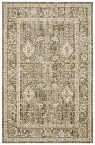 Nouristan - Hanse Home koberce Kusový koberec Cairo 105592 Luxor Black Cream – na von aj na doma - 160x235 cm