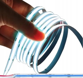 ecoPLANET Homogénny Neon COB LED pásik 12V 50m MODRÁ