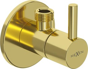 Mexen R2, rohový ventil pre batériu 1/2"x3/8", zlatá lesklá, 79972-50