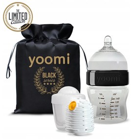 Yoomi samoohrievacia fľaša - Limited Edition Farba: čierna
