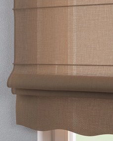 Rímska roleta Florencia farba produktu hnedá látka zapletaná