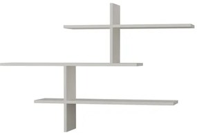 Nástenná polica LEO 80,5x123 cm biela