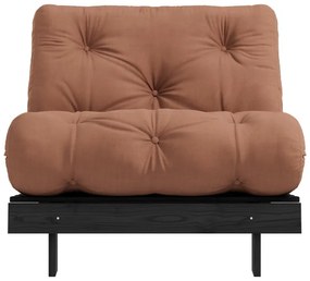 Kreslo v tehlovej farbe Roots Black Night – Karup Design