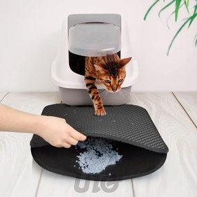 Podložka pod mačací záchod 50x40 cm – Love Story