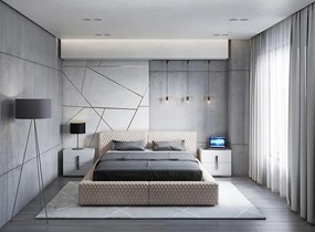 Dizajnová čalúnená posteľ THOMAS 180 x 200 cm