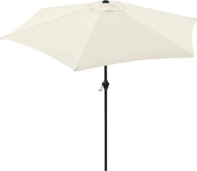 Záhradný slnečník PLUGO 210 cm béžový