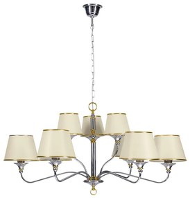 Jupiter 1410 - NESS NE 9 - Luster na reťazi 9xE27/60W/230V