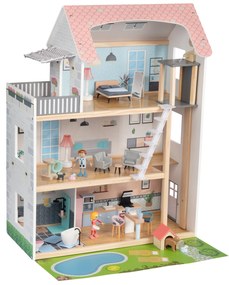 Playtive Drevený domček pre bábiky XXL  (100381086)