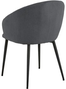 Jídelní křeslo Daniella antracitové