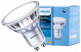 LED žiarovka Philips Corepro GU10 - 4,9 W - 550 Lm - neutrálna biela - Premium