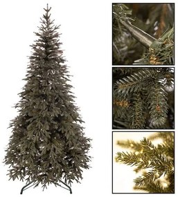 SPRINGOS Prémiový umelý vianočný stromček 220 cm, alpský smrek CT0099