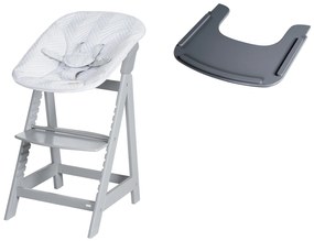 roba Detská vysoká stolička Born Up Zickzack 2 v 1 + Pultík k jedálenskej stoličke  (800008531)