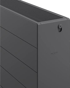 Mexen, panelový radiátor Mexen Line CL33 600 x 800 mm, bočné pripojenie, 1761 W, antracit - W433L-060-080-66