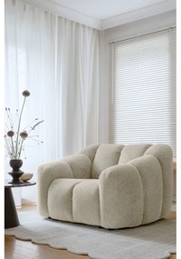 Béžové kreslo Shell – Miuform