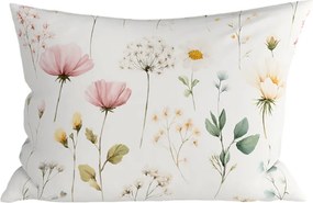 Polybavlnená obliečka na vankúš PETALUNE POLY 50x70 cm, krémová