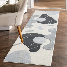 Dekorstudio Moderný behúň BONITO 7158 sivý