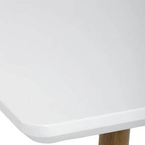 Autronic BONTEC Jedálenský stôl 140x80cm, mdf HT-W1214 WT Farba: Biela