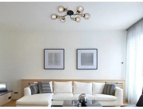 Globo 54113-6D - Prisadený luster LALLY 6xE27/40W/230V