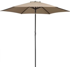 InternetovaZahrada Záhradný slnečník Ø300 cm - taupe