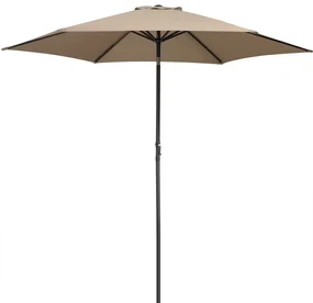 InternetovaZahrada Záhradný slnečník Ø300 cm - taupe