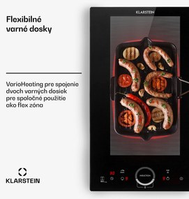 Klarstein Delicatessa Slim, indukčná varná doska, 3500 W, časovač, čierna