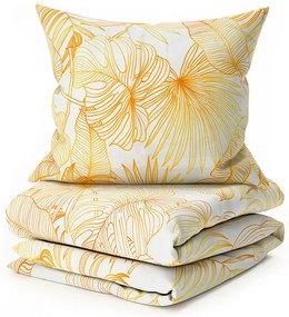 Obliečky z mikrovlákna PALMERA krémové Rozmer obliečky: 70 x 80 cm | 140 x 200 cm