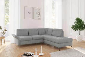 XXXLutz ROHOVÁ SEDAČKA, textil, sivá Sit & More - Sedačky - 00014401616G