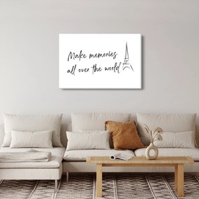 Obraz - Make memories (90x60 cm)