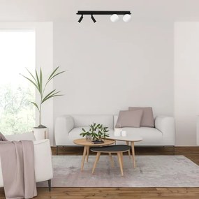 Bodové svietidlo SIRIO 4xG9/25W/230V čierna