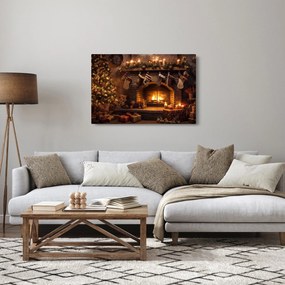 Obraz - Vianočná atmosféra (90x60 cm)
