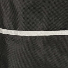 Nákupná taška na kolieskach s rámom 95 cm čierna