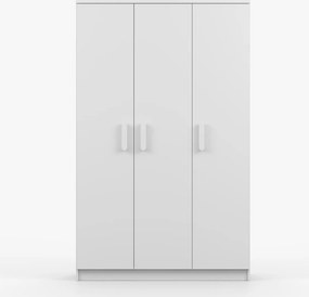 Šatníková skriňa SMYK 120 - biela (viac variant)