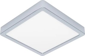 Eglo 901766 - LED kúpeľňové stropné svietidlo FUEVA LED/10,5W/230V 22x22 cm IP44 chróm