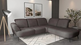 XXXLutz ROHOVÁ SEDAČKA, textil, grafitová Sit & More - Sedačky - 000144013275