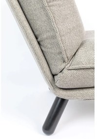 Sivé kreslo Zuiver Lazy Sack