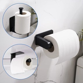 Držiak toaletného papiera CELES čierny