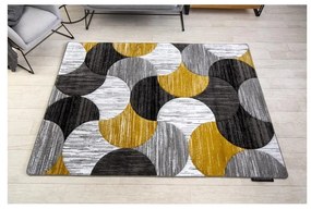 Kusový koberec Alter sivožltý 120x170cm