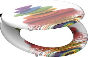 Eisl Sanitär WC sedadlo MDF Soft Close Colorful Stones 80120