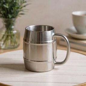 041075 DR Chladiaci pohár na pivo - Iron Chiller - BARREL 400ml