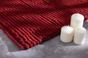 Kúpeľňový koberček Javo Premium bordový