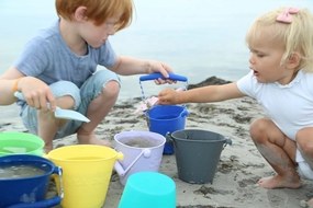 Scrunch silikónové vedierko, Anthracite Grey