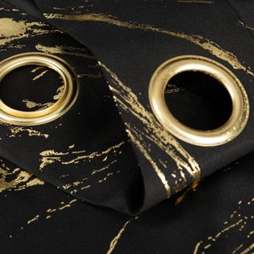 ZÁVES NA KRÚŽKOCH LANI 140X250 CM VZOROVANÁ