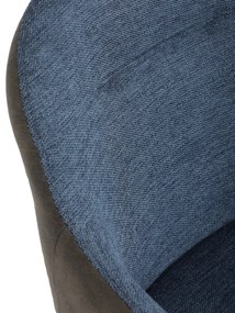 Sada jedálenských stoličiek s vratným mechanizmomDCH-Y1143 BLUE2, 2 ks
