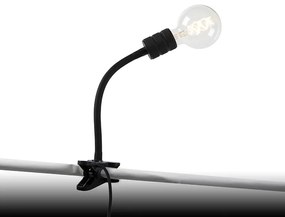 Moderná svorka lampa čierna s flexibilným ramenom - Cavalux