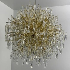 Krištáľový luster na lanku 24xG9/40W/230V zlatá