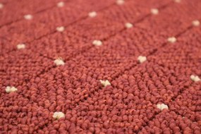 Condor Carpets Kusový koberec Udinese terra štvorec - 120x120 cm