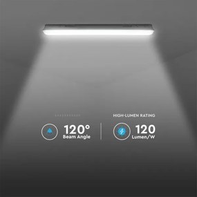 LED technické žiarivkové svietidlo s pohybovým senzorom LED/36W/230V 4000K IP65 120 cm