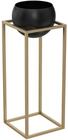 Kovový kvetináč  81,3x29 cm zlatá