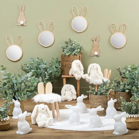 Detská stolička WHITE RABBIT biela