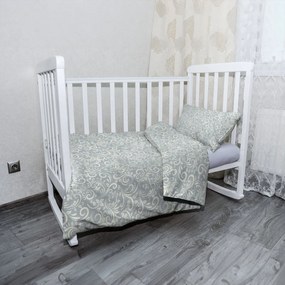 Sablio Mikroplyšové detské obliečky do postieľky Nežná čipka - 100x135 / 40x60